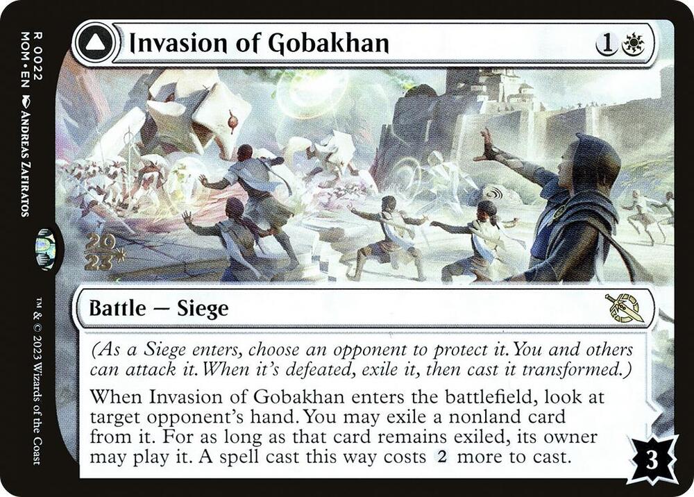 Invasion of Gobakhan 22s/162 (Prerelease Cards)  - Foil | Good Games Modbury