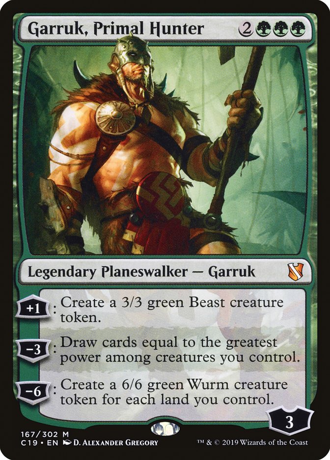 Garruk, Primal Hunter [Commander 2019] | Good Games Modbury