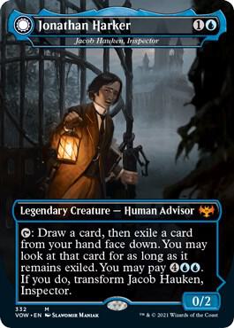 Jonathan Harker Jacob Hauken Inspector 332 (Innistrad: Crimson Vow)  - Foil | Good Games Modbury
