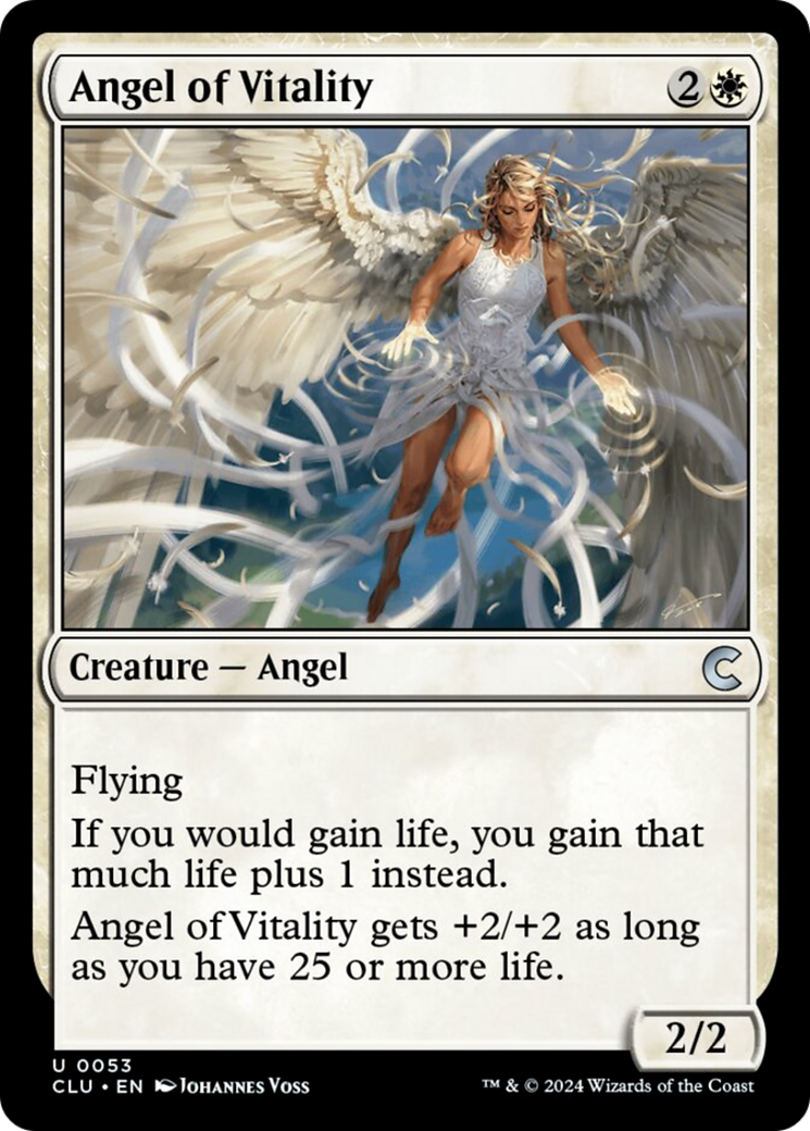 Angel of Vitality [Ravnica: Clue Edition] | Good Games Modbury