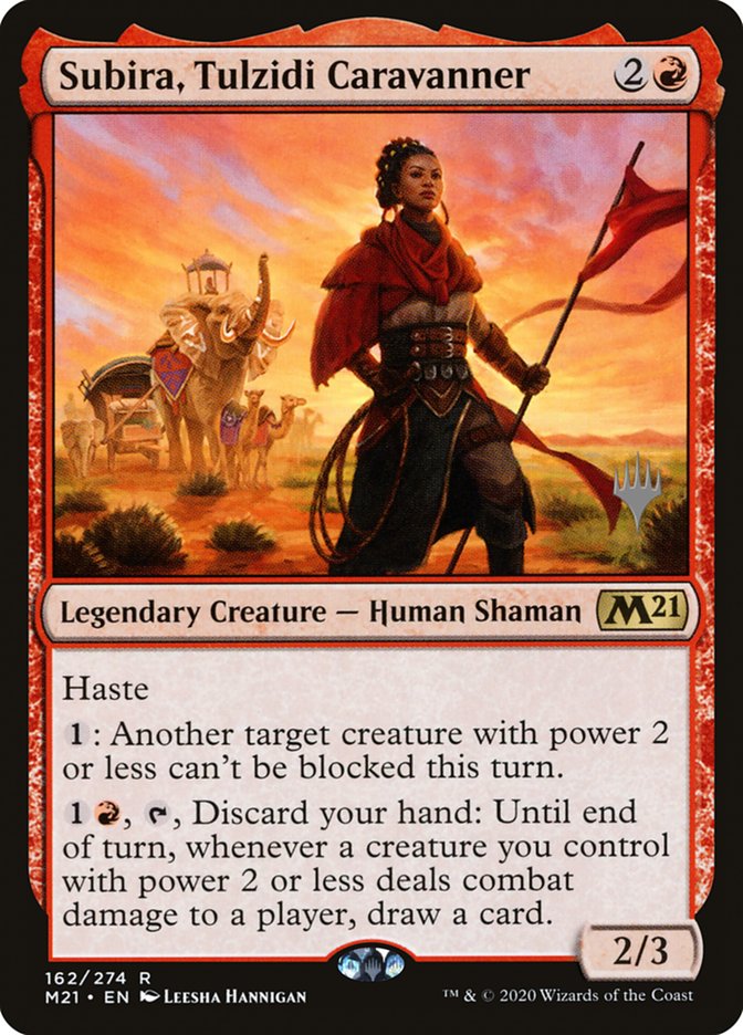 Subira, Tulzidi Caravanner (Promo Pack) [Core Set 2021 Promos] | Good Games Modbury