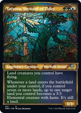 Tatyova Steward of Tides Showcase 321/281 (Dominaria United)  | Good Games Modbury