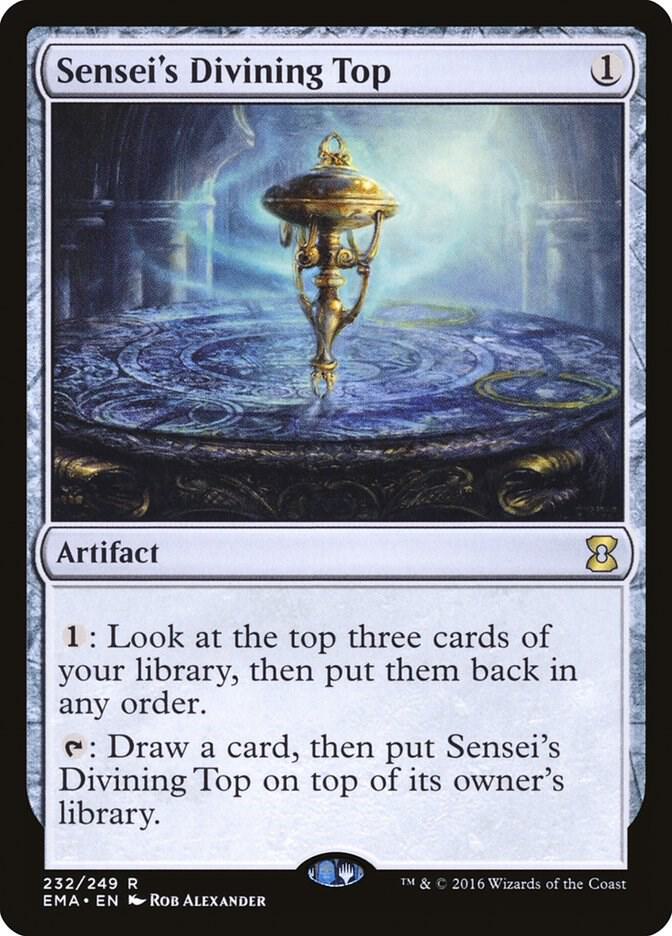 Sensei's Divining Top 232/249 (Eternal Masters)  - Foil | Good Games Modbury