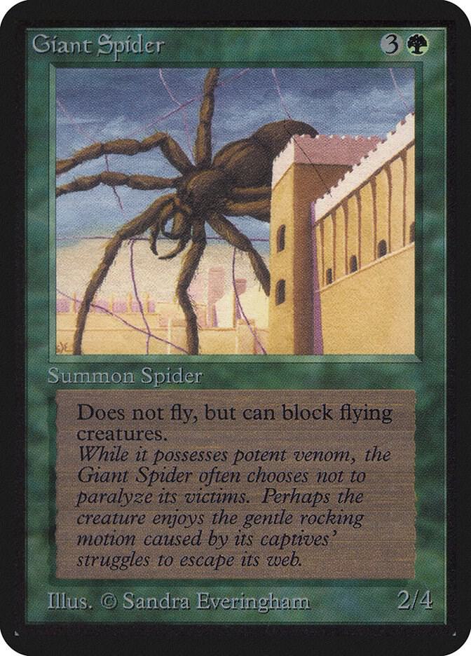 Giant Spider 198/295 (Alpha Edition)  | Good Games Modbury