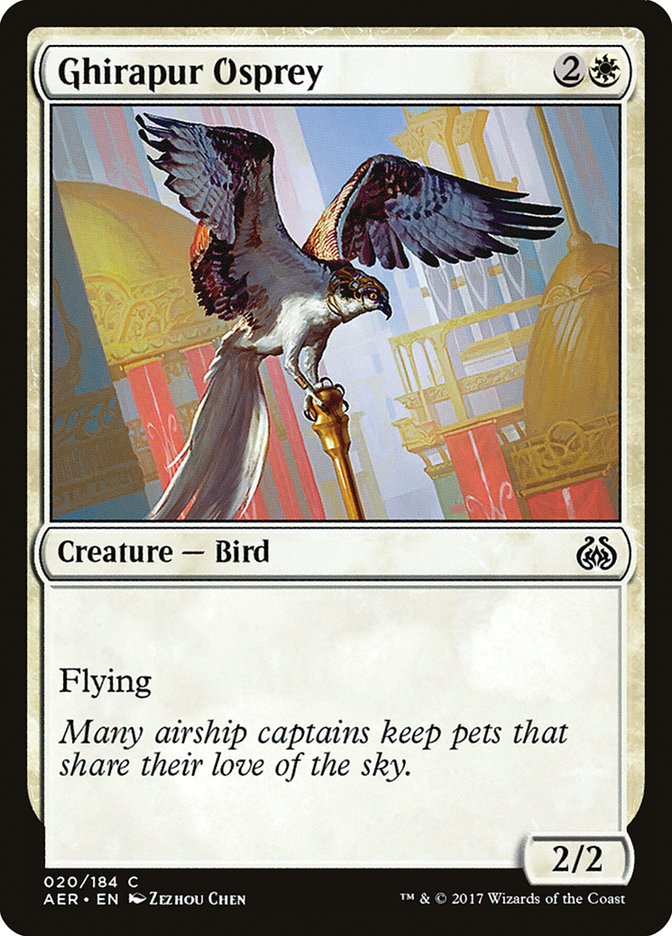 Ghirapur Osprey 20/184 (Aether Revolt)  - Foil | Good Games Modbury