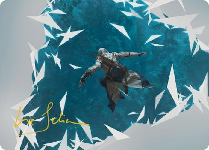 Restart Sequence Art Card Gold Stamped Signature 3 (Art Series: Universes Beyond: Assassin's Creed)  | Good Games Modbury