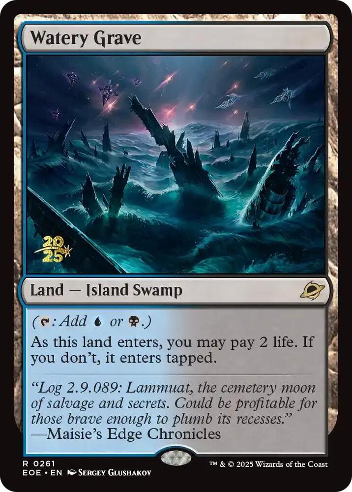 Watery Grave 261s/160 (Prerelease Cards)  - Foil | Good Games Modbury