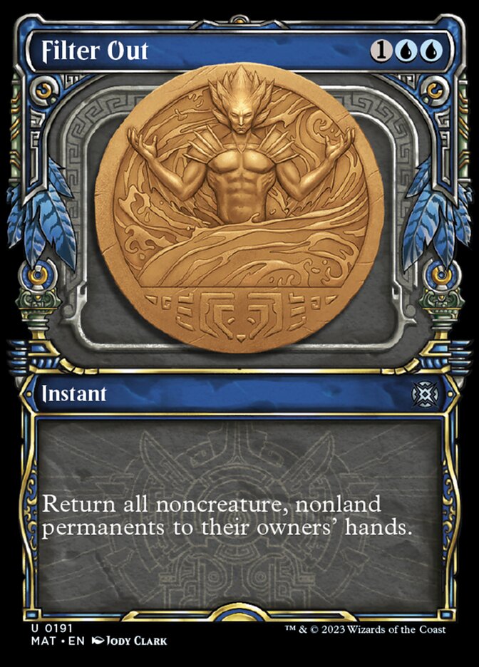 Filter Out (Showcase Halo Foil) [March of the Machine: The Aftermath] | Good Games Modbury