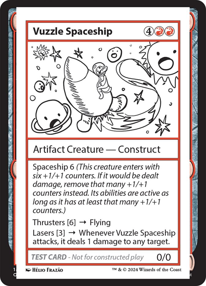 Vuzzle Spaceship 569/390 (Mystery Booster 2 Playtest Cards)  | Good Games Modbury