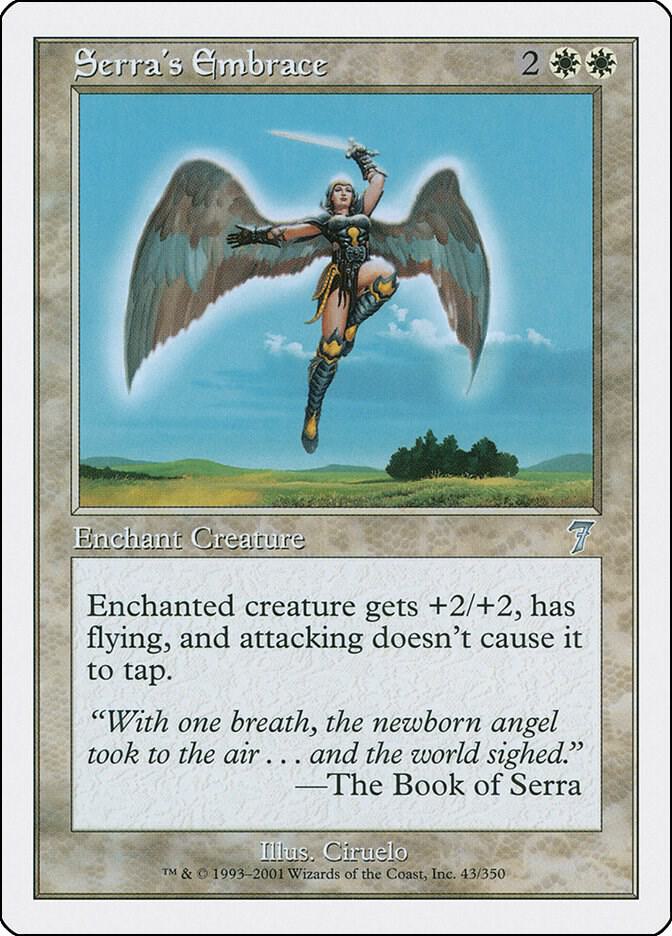 Serra's Embrace 43/350 (7th Edition)  | Good Games Modbury