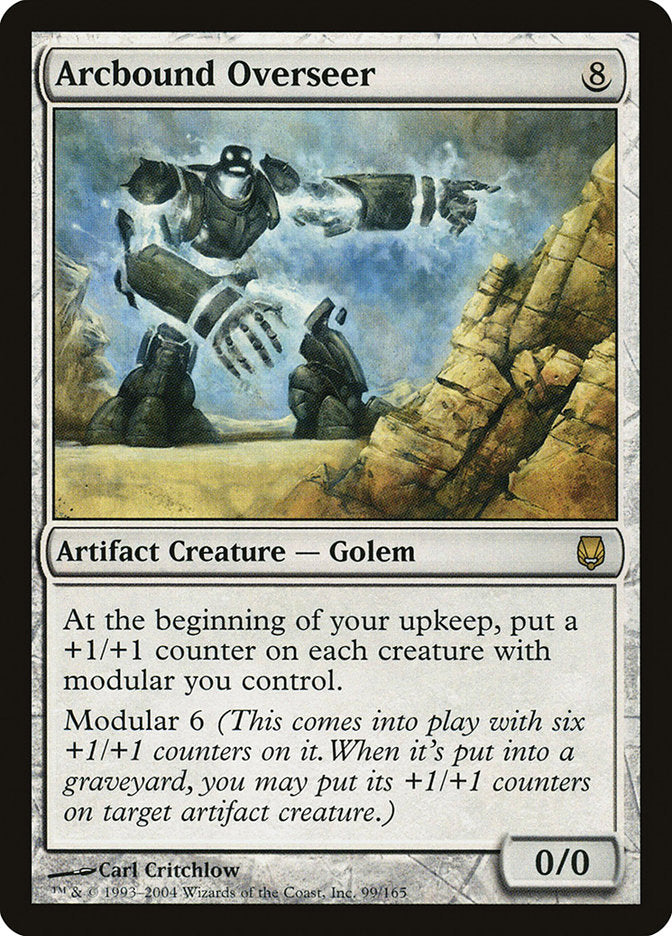 Arcbound Overseer 99/165 (Darksteel)  - Foil | Good Games Modbury