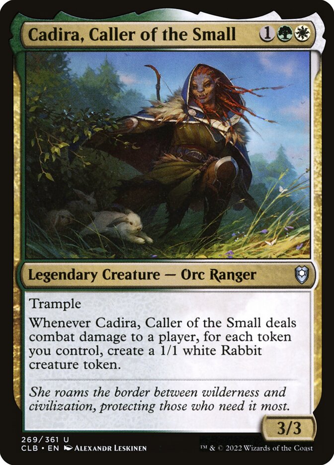 Cadira, Caller of the Small 269/361 (Commander Legends: Battle for Baldur's Gate)  | Good Games Modbury