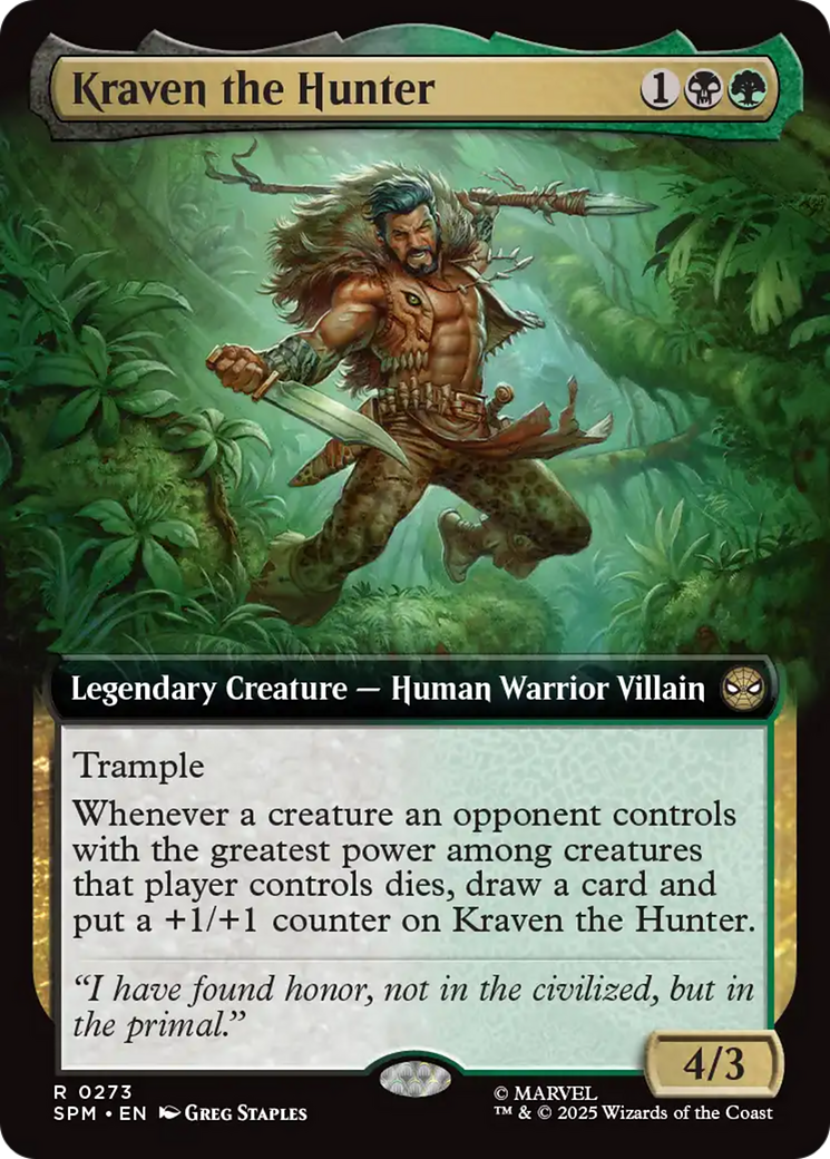 Kraven the Hunter (Extended Art) [Marvel's Spider-Man] | Good Games Modbury