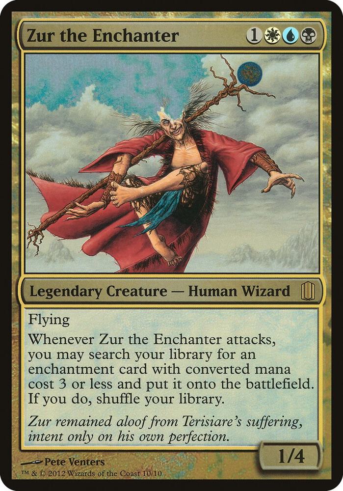 Zur the Enchanter Commanders Arsenal 10/10 (Oversize Cards)  - Foil | Good Games Modbury