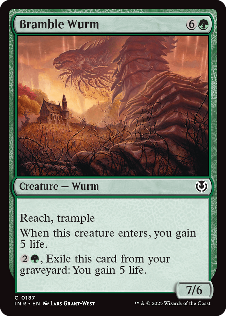 Bramble Wurm [Innistrad Remastered] | Good Games Modbury
