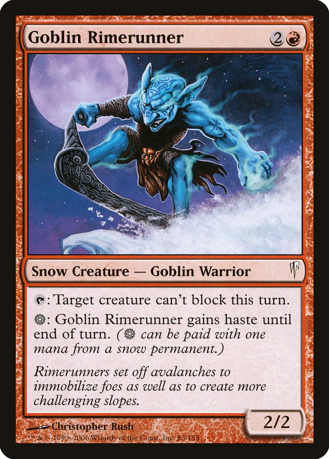 Goblin Rimerunner 83/155 (Coldsnap)  - Foil | Good Games Modbury