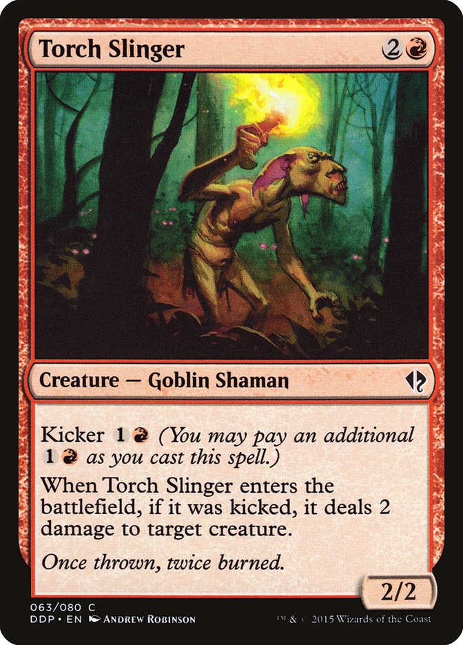 Torch Slinger 63/80 (Duel Decks: Zendikar vs. Eldrazi)  | Good Games Modbury