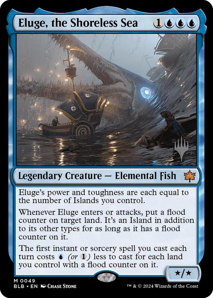 Eluge the Shoreless Sea 49 (Promo Pack: Bloomburrow)  - Foil | Good Games Modbury
