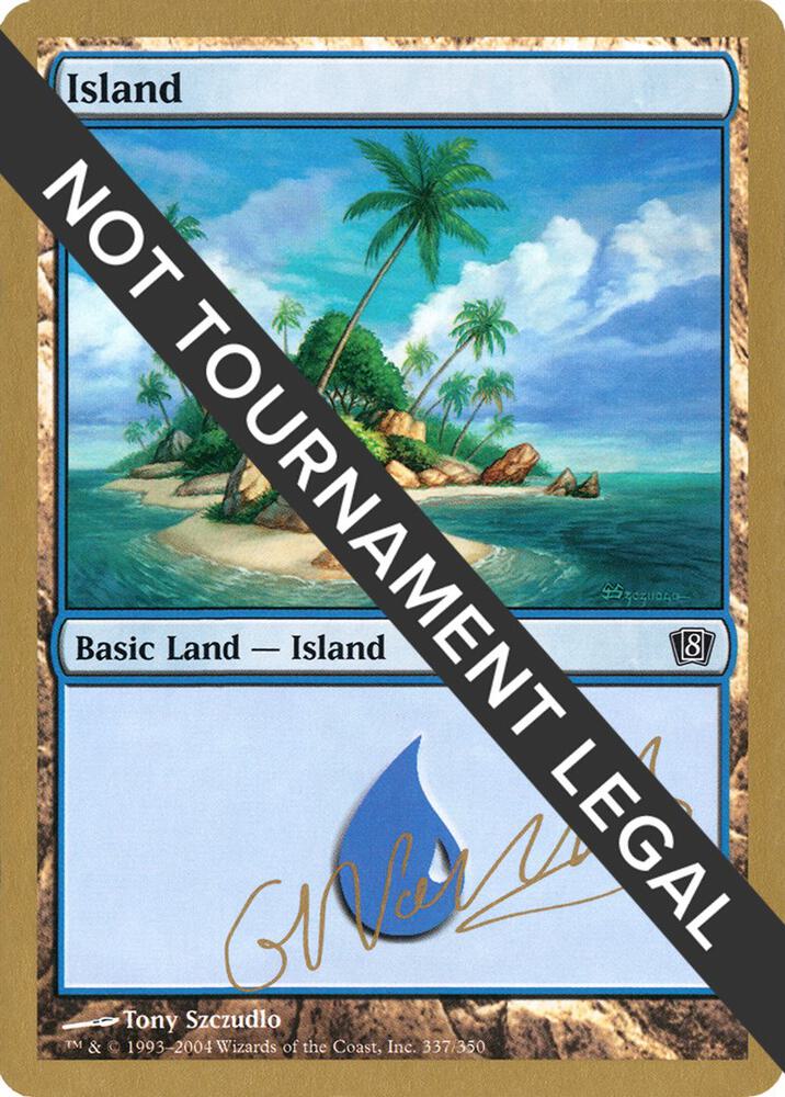 Island 337 2004 Gabriel Nassif 8ED gn337/103 (World Championship Decks)  | Good Games Modbury