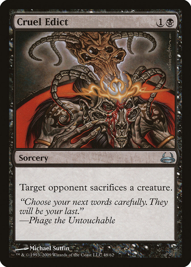 Cruel Edict [Duel Decks: Divine vs. Demonic] | Good Games Modbury