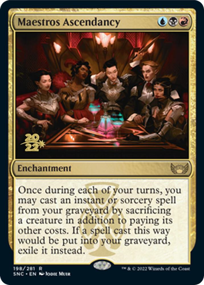 Maestros Ascendancy 198s/161 (Prerelease Cards)  - Foil | Good Games Modbury