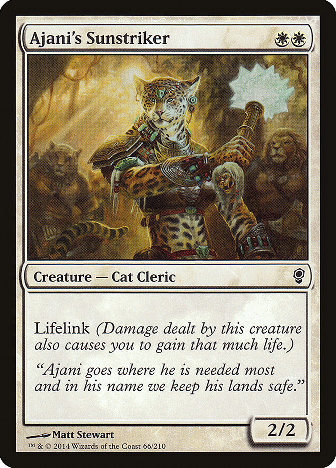 Ajani's Sunstriker 66/210 (Conspiracy)  | Good Games Modbury