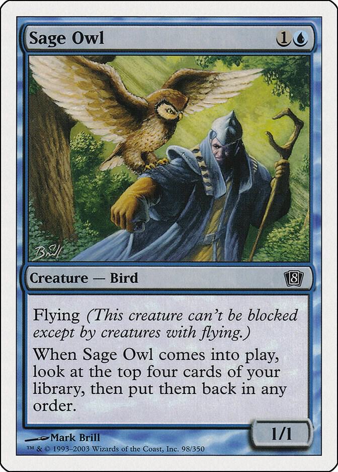 Sage Owl 98/350 (8th Edition)  | Good Games Modbury