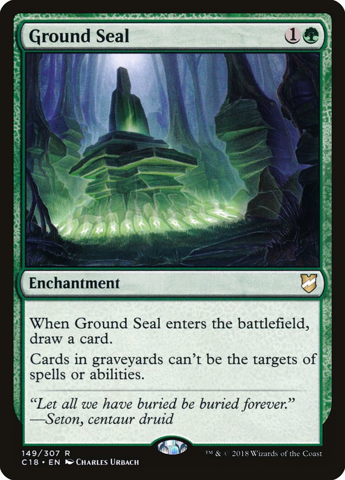 Ground Seal 149/307 (Commander 2018)  | Good Games Modbury