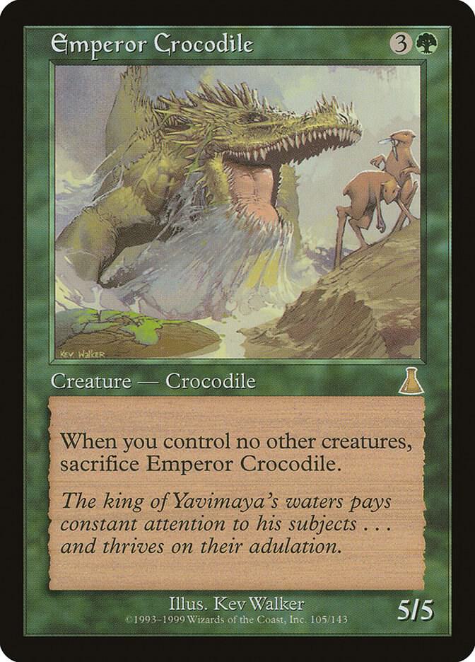 Emperor Crocodile 105/143 (Urza's Destiny)  | Good Games Modbury