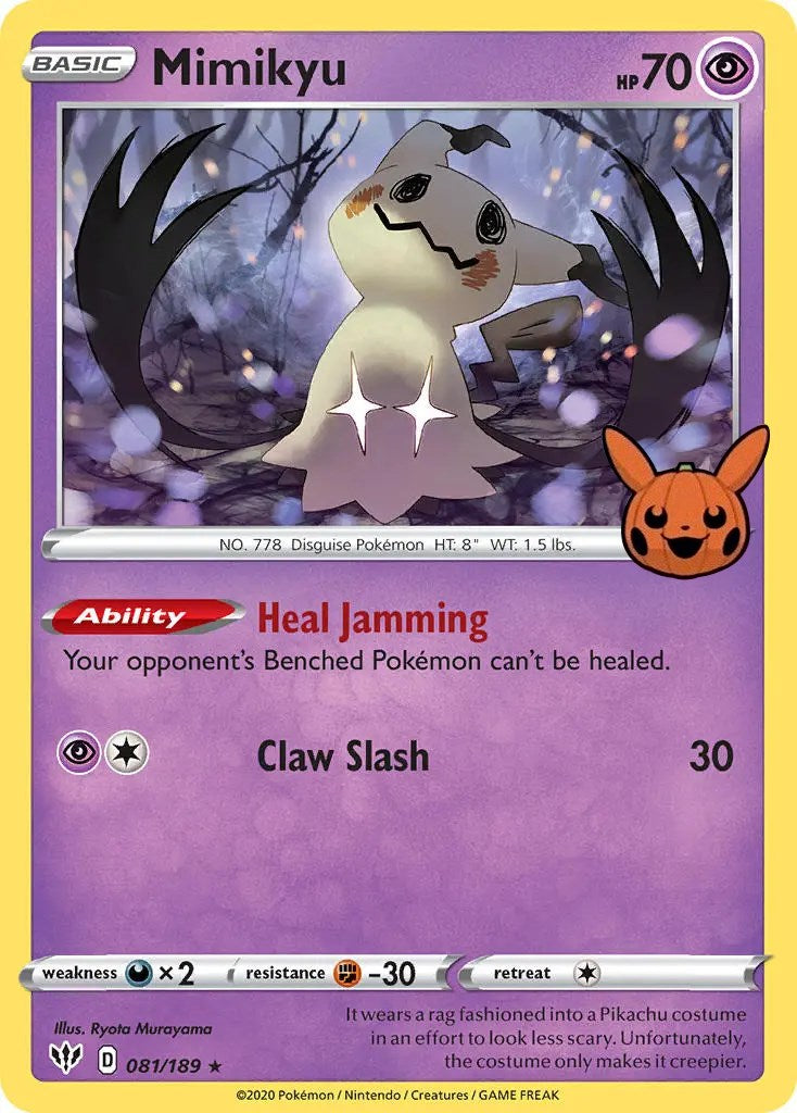 Mimikyu (081/189) [Trick or Trade] | Good Games Modbury