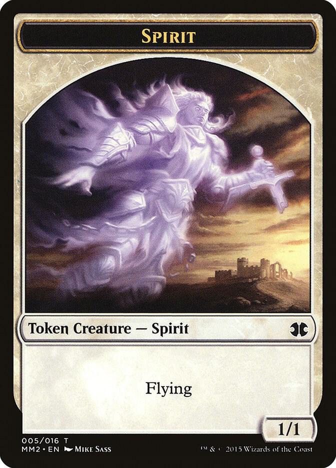 Spirit Token 5/16 (Modern Masters 2015)  | Good Games Modbury