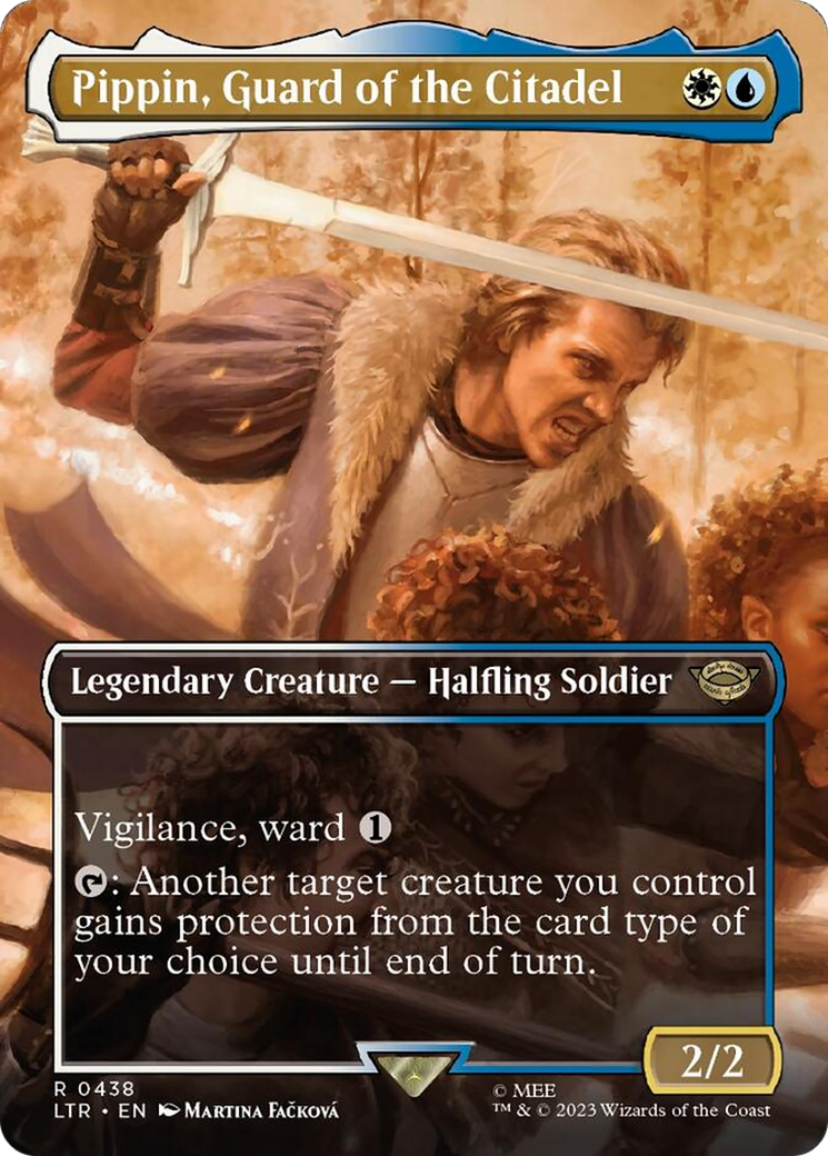 Pippin, Guard of the Citadel (Borderless Alternate Art) [The Lord of the Rings: Tales of Middle-Earth] | Good Games Modbury