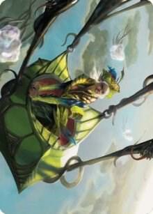 Nael Avizoa Aeronaut Art Card 51 (Art Series: Dominaria United)  | Good Games Modbury