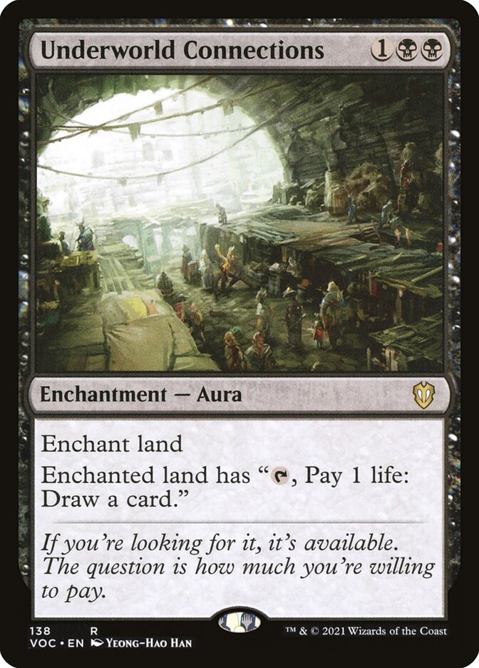 Underworld Connections 138/38 (Commander: Innistrad: Crimson Vow)  | Good Games Modbury