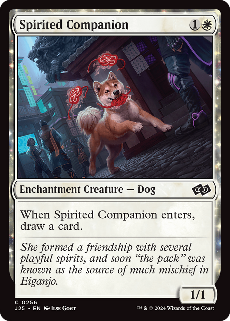 Spirited Companion [Foundations Jumpstart] | Good Games Modbury