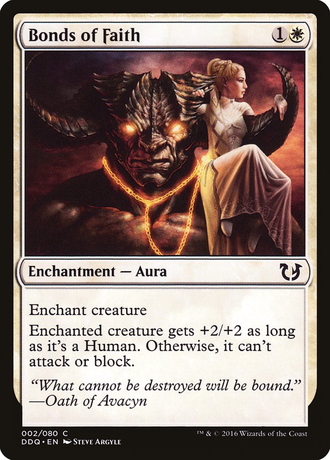 Bonds of Faith [Duel Decks: Blessed vs. Cursed] | Good Games Modbury