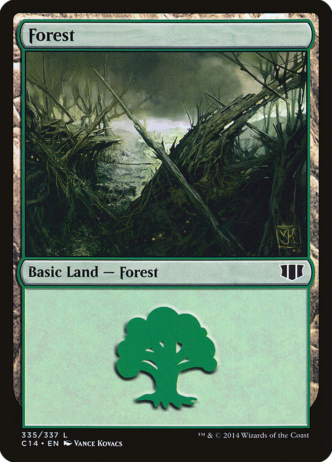 Forest (335) [Commander 2014] | Good Games Modbury