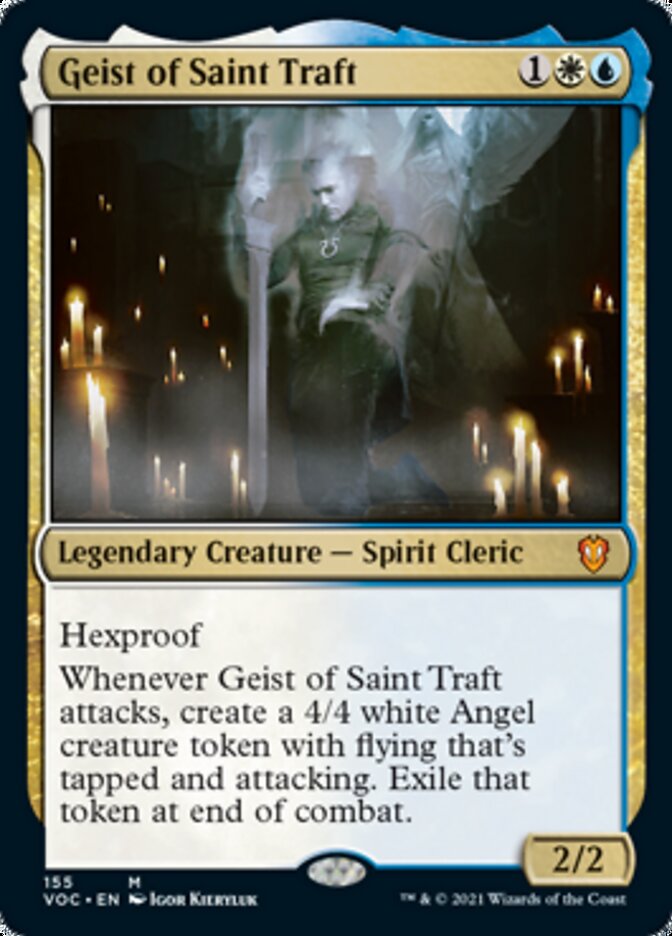 Geist of Saint Traft [Innistrad: Crimson Vow Commander] | Good Games Modbury