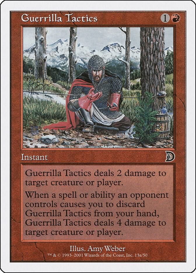 Guerrilla Tactics 13a/50 (Deckmasters Garfield vs Finkel)  | Good Games Modbury