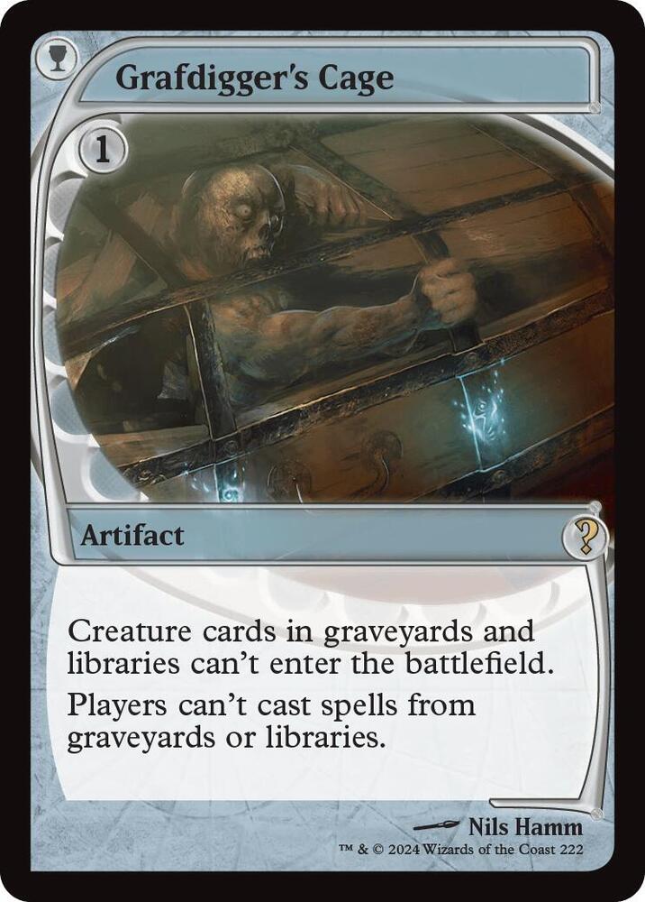 Grafdigger's Cage 222/390 (Mystery Booster 2)  - Future Sight | Good Games Modbury