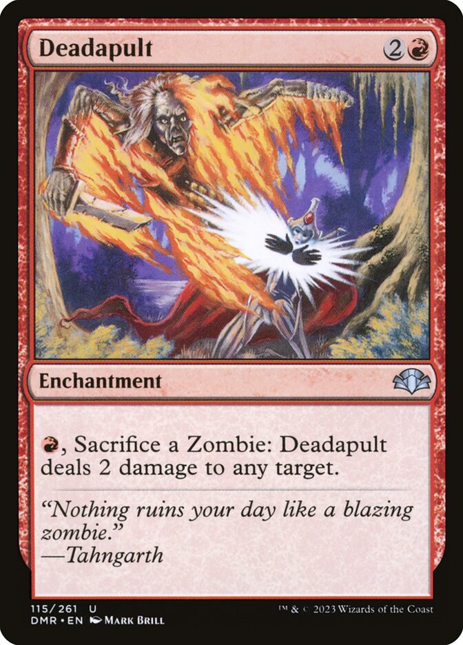 Deadapult 115/261 (Dominaria Remastered)  - Foil | Good Games Modbury