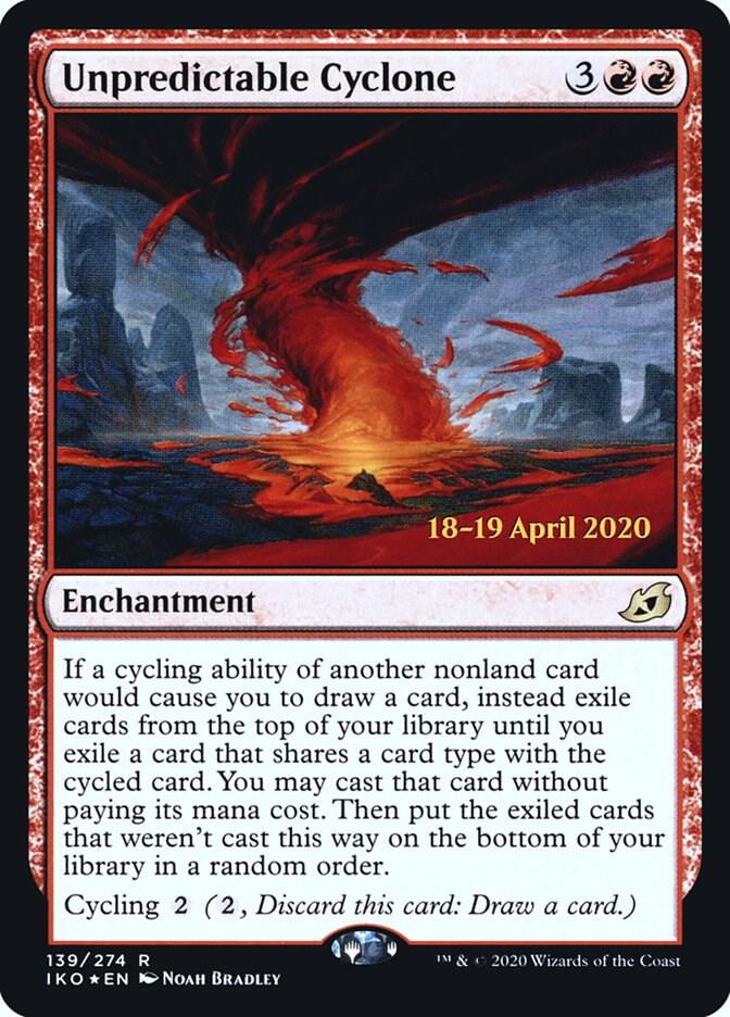 Unpredictable Cyclone 139s/137 (Prerelease Cards)  - Foil | Good Games Modbury