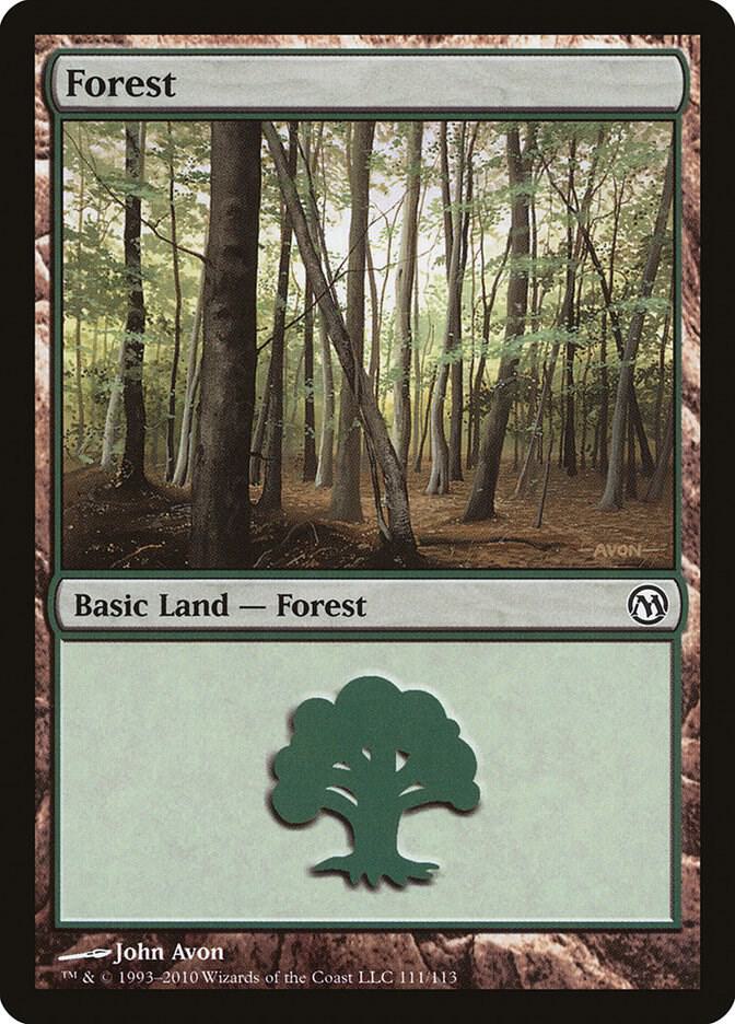 Forest 111/113 (Duels of the Planeswalkers)  | Good Games Modbury