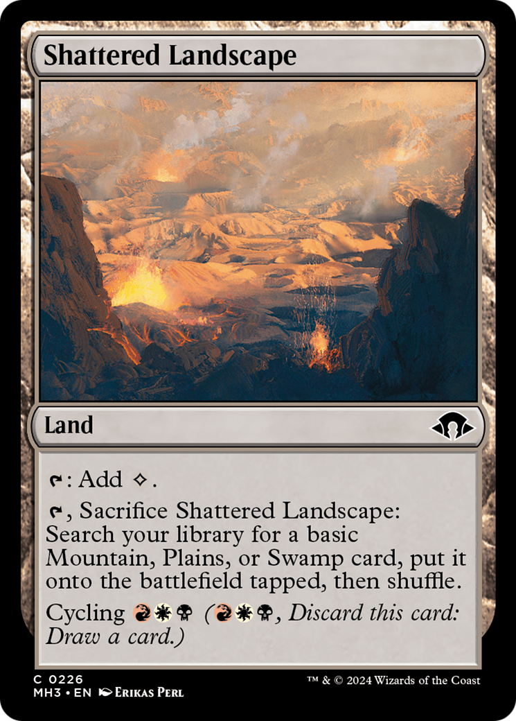 Shattered Landscape [Modern Horizons 3] | Good Games Modbury