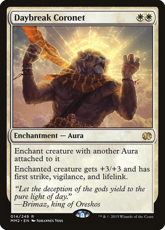 Daybreak Coronet 14/249 (Modern Masters 2015)  - Foil | Good Games Modbury