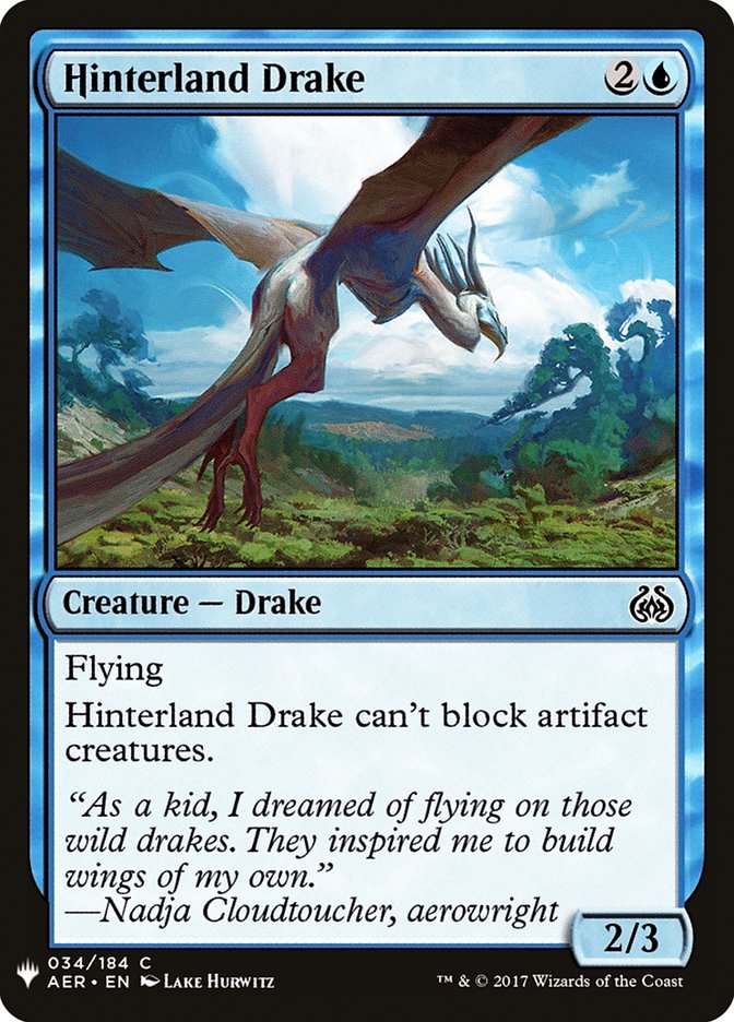 Hinterland Drake [Mystery Booster] | Good Games Modbury