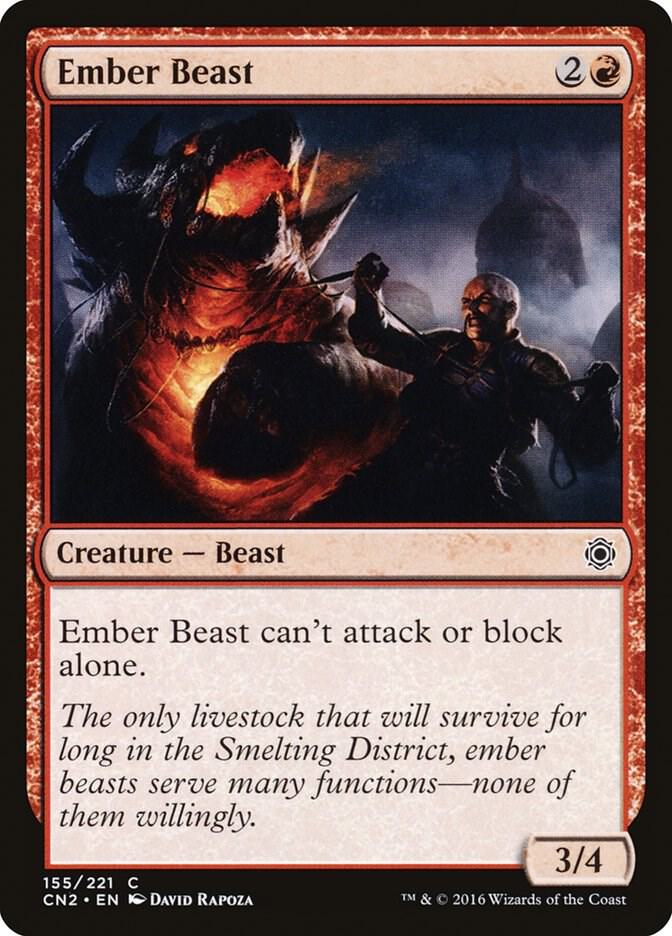 Ember Beast 155/221 (Conspiracy: Take the Crown)  | Good Games Modbury