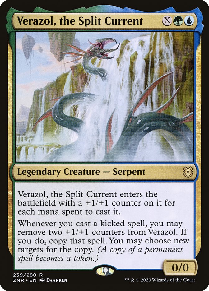 Verazol, the Split Current [Zendikar Rising] | Good Games Modbury