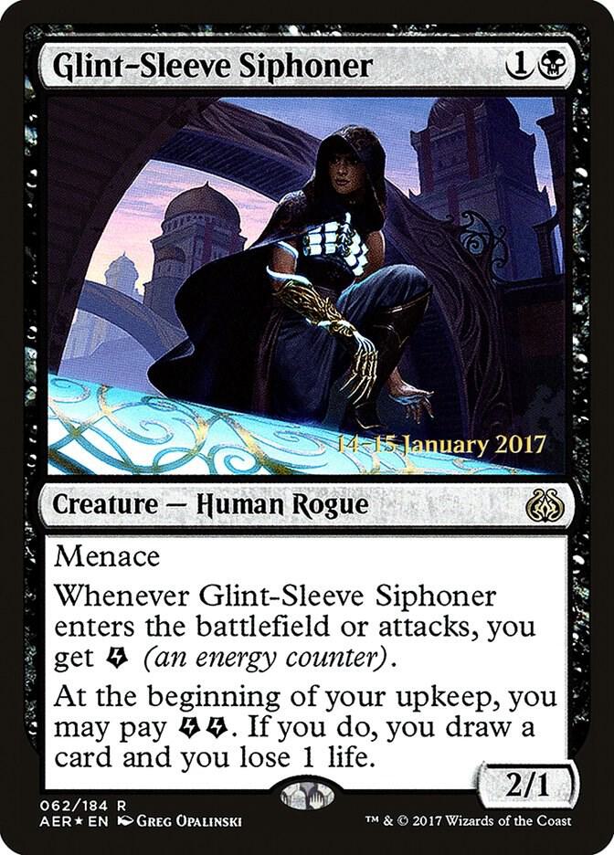 Glint Sleeve Siphoner 62 (Prerelease Cards)  - Foil | Good Games Modbury
