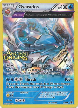 Gyarados (XY60) (Staff) [XY: Black Star Promos] | Good Games Modbury